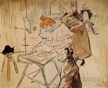 アンリ・ド・トゥールーズ・ロートレック Painting - モトグラフ 1898 トゥールーズ ロートレック アンリ ド